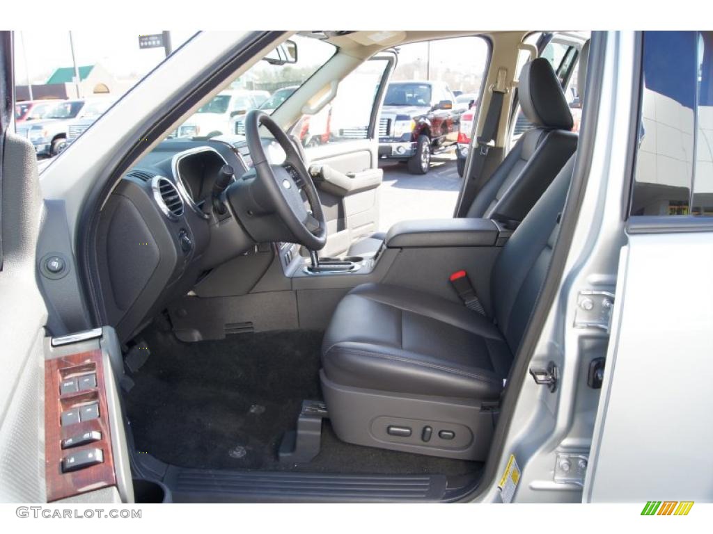 Black Interior 2010 Ford Explorer Limited 4x4 Photo #45349836