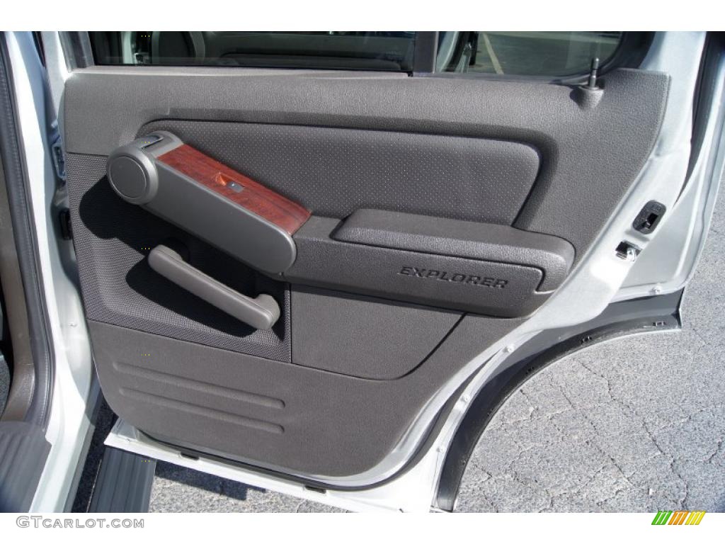 2010 Ford Explorer Limited 4x4 Black Door Panel Photo #45349935