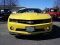 2010 Rally Yellow Chevrolet Camaro LT/RS Coupe  photo #2