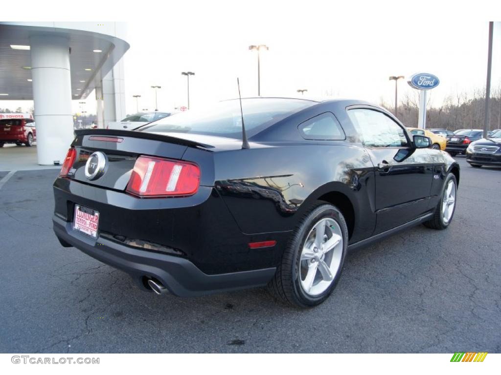 2011 Mustang GT Coupe - Ebony Black / Charcoal Black photo #3