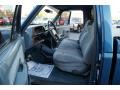 Crystal Blue 1989 Ford F150 Interiors