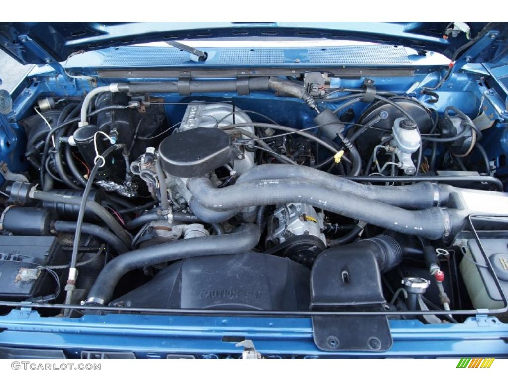 1989 Ford F150 Regular Cab 4x4 5.0 Liter OHV 16-Valve V8 Engine Photo #45351691