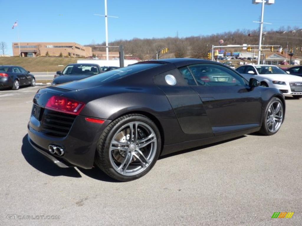 Lava Gray Pearl Effect 2010 Audi R8 4.2 FSI quattro Exterior Photo #45351839