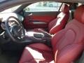 Fine Nappa Red Leather 2010 Audi R8 4.2 FSI quattro Interior Color