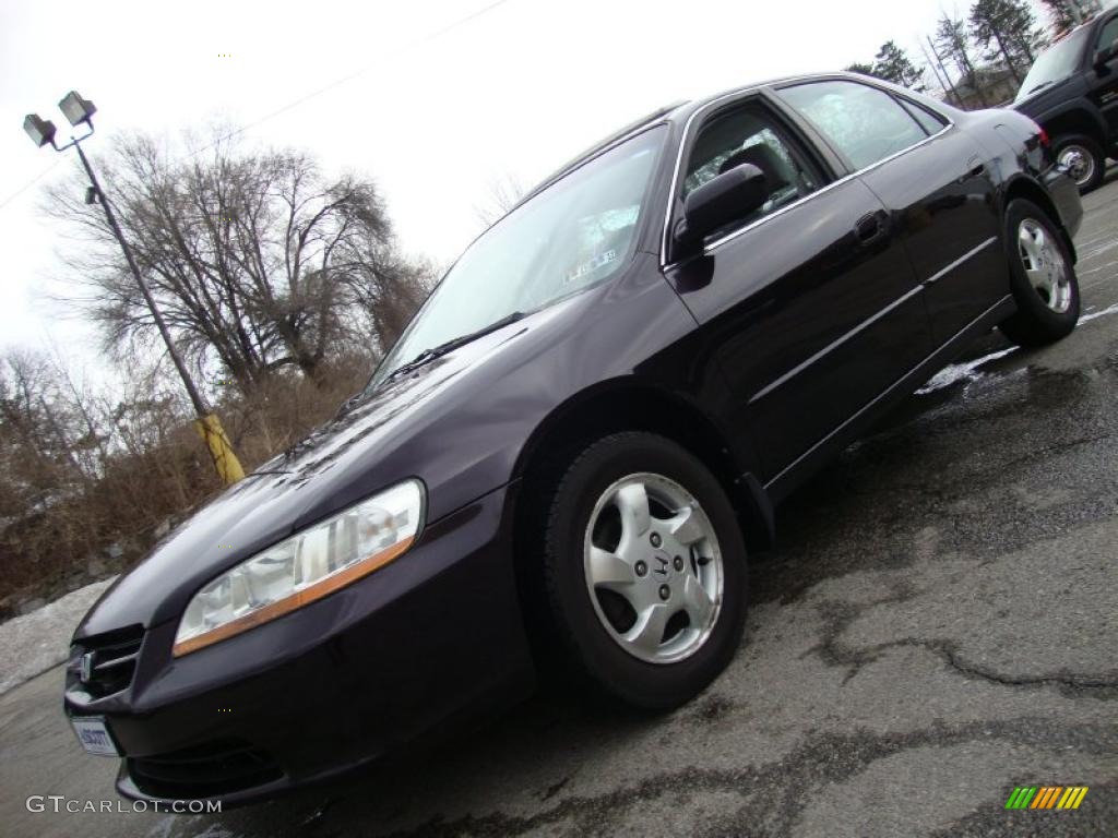 1998 Accord EX Sedan - Black Currant Pearl / Quartz photo #1