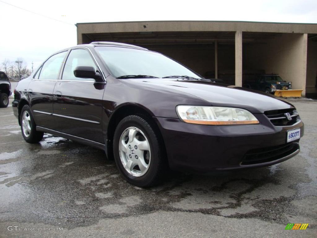Black 1998 honda accord sedan #7
