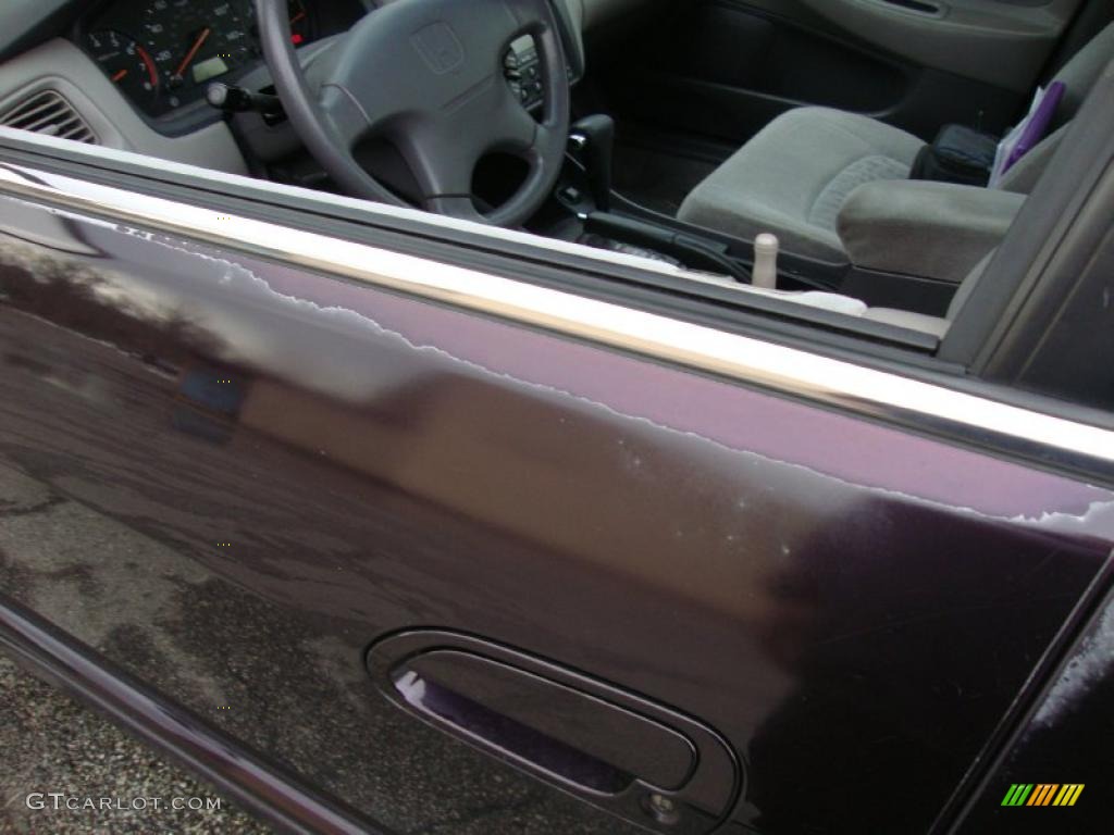 1998 Accord EX Sedan - Black Currant Pearl / Quartz photo #42
