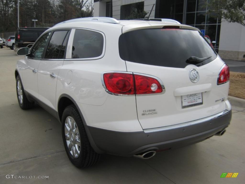 2011 Enclave CXL - White Opal / Cashmere/Cocoa photo #3