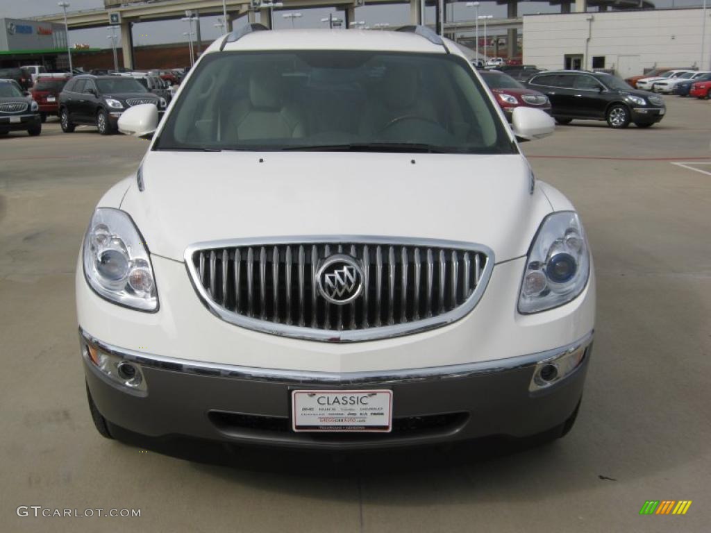 2011 Enclave CXL - White Opal / Cashmere/Cocoa photo #8