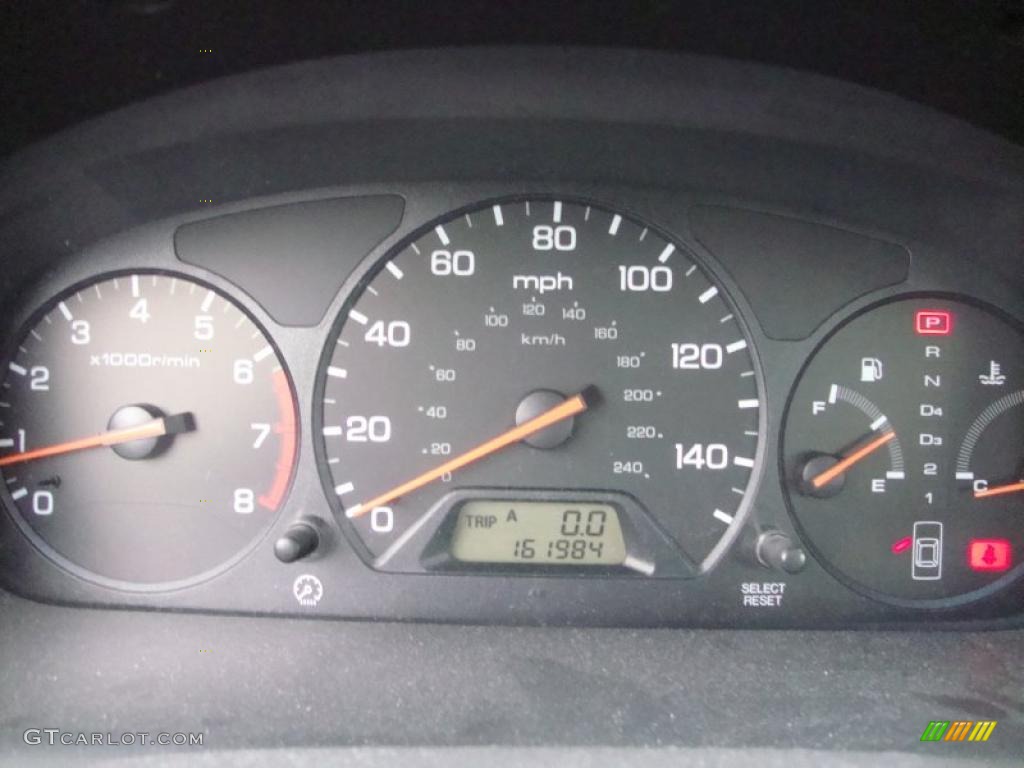 Honda accord 2001 gauges #3