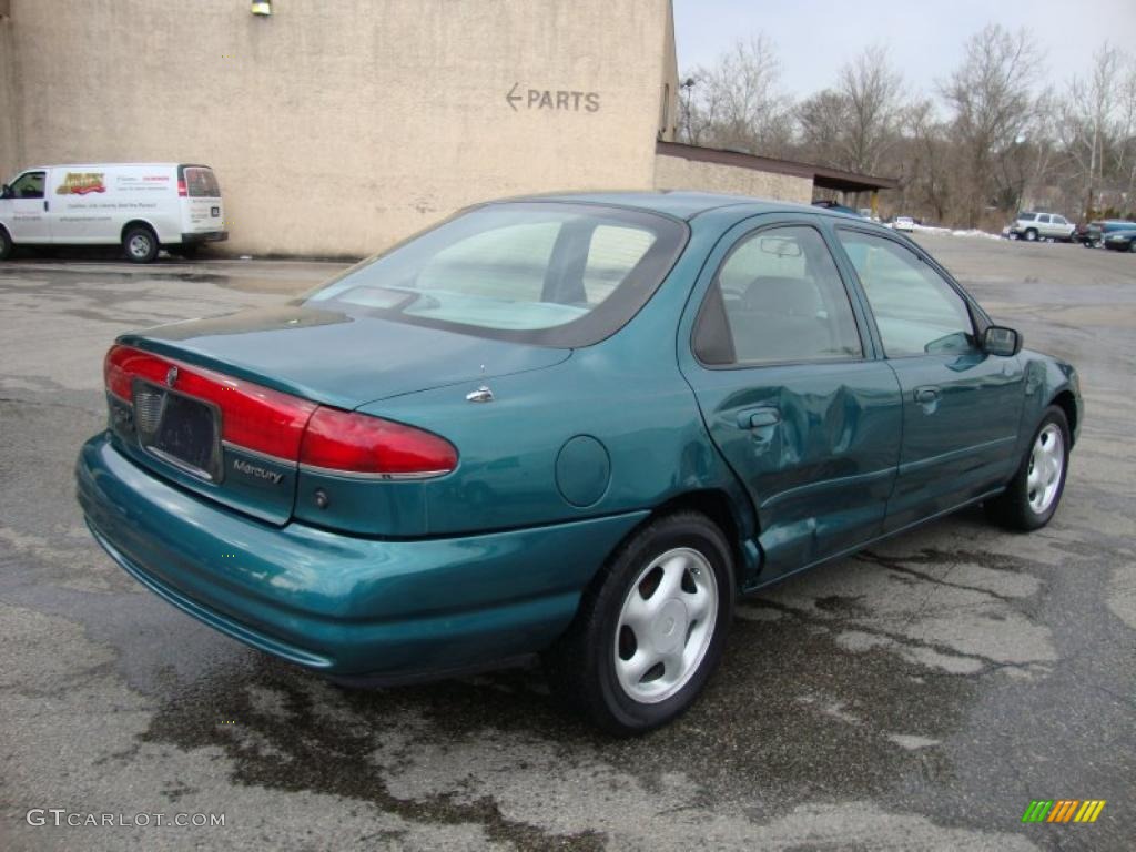 1996 Mystique GS - Pacific Green Metallic / Gray photo #8