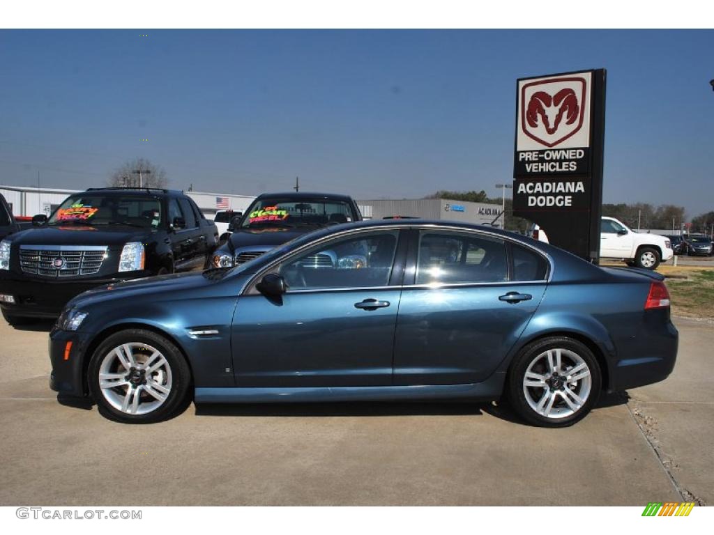 2009 G8 Sedan - Pacific Slate Metallic / Onyx photo #2