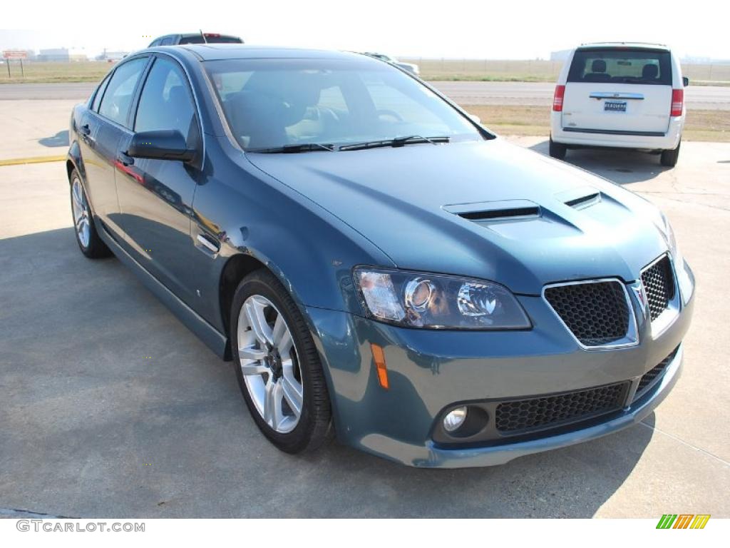 2009 G8 Sedan - Pacific Slate Metallic / Onyx photo #7