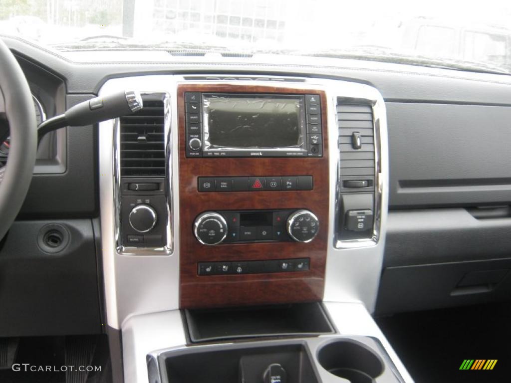 2011 Dodge Ram 3500 HD Laramie Crew Cab 4x4 Dually Dark Slate Gray Dashboard Photo #45353936