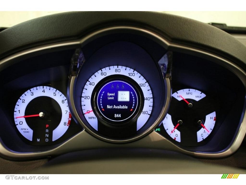 2011 Cadillac SRX 4 V6 AWD Gauges Photo #45356468