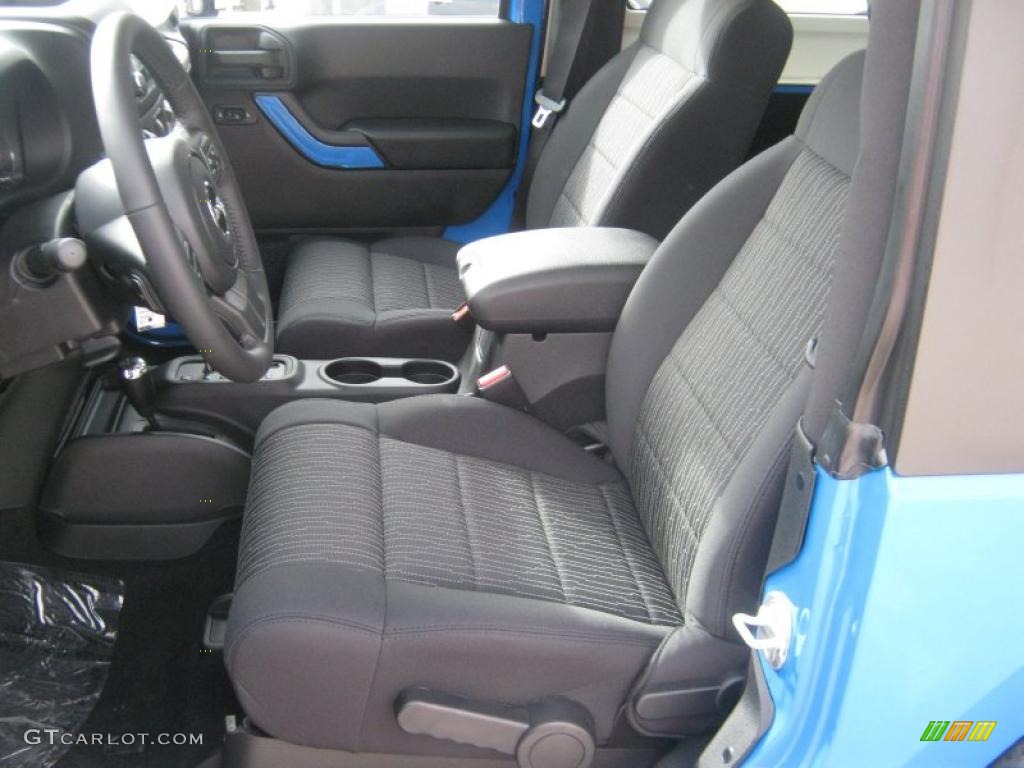 2011 Wrangler Sport S 4x4 - Cosmos Blue / Black photo #13