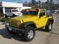 Detonator Yellow - Wrangler X 4x4 Photo No. 1