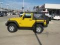 Detonator Yellow - Wrangler X 4x4 Photo No. 2