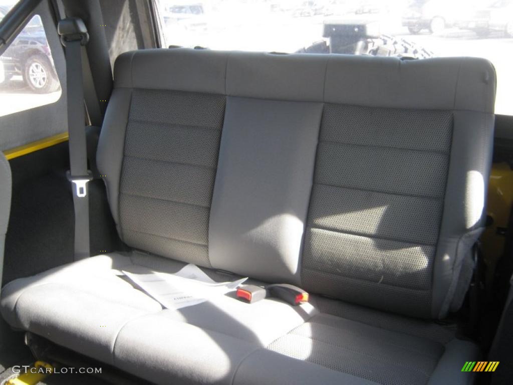 2008 Wrangler X 4x4 - Detonator Yellow / Dark Slate Gray/Medium Slate Gray photo #15