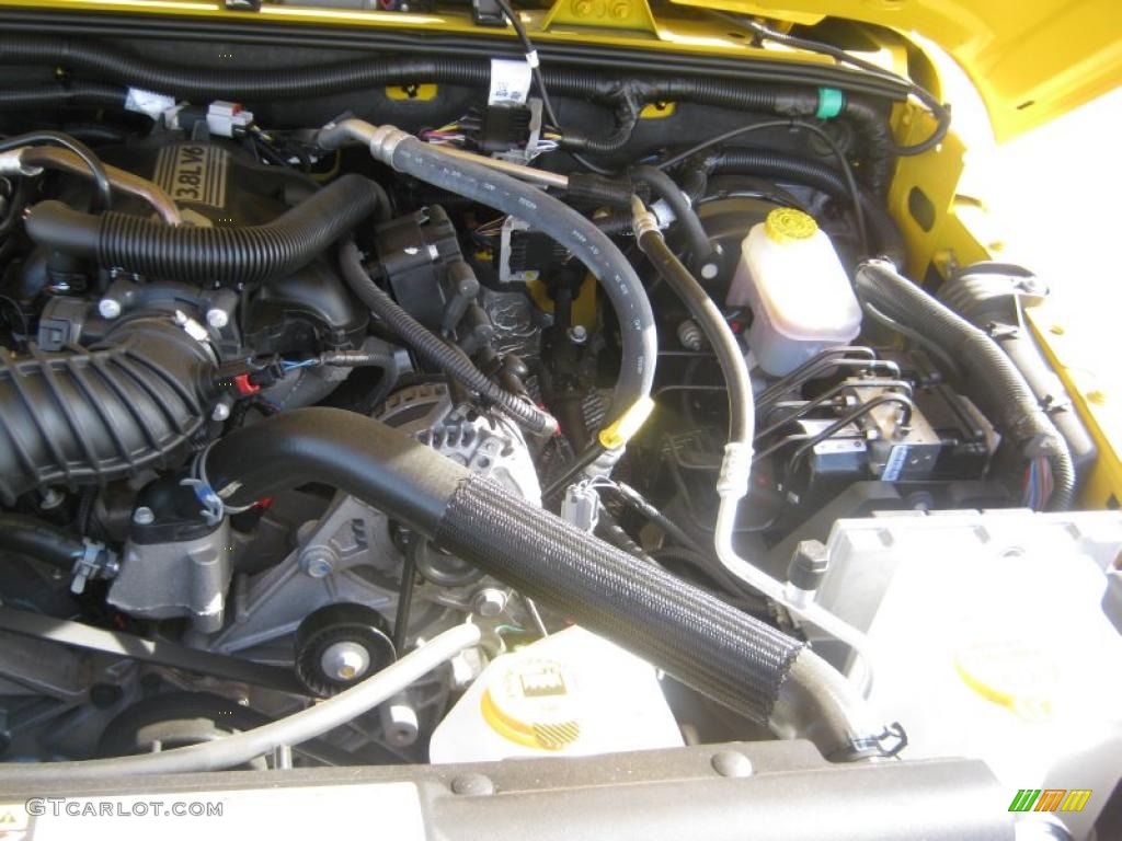 2008 Wrangler X 4x4 - Detonator Yellow / Dark Slate Gray/Medium Slate Gray photo #20