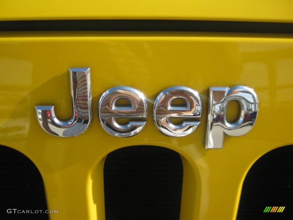 2008 Wrangler X 4x4 - Detonator Yellow / Dark Slate Gray/Medium Slate Gray photo #21