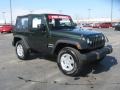 2010 Natural Green Pearl Jeep Wrangler Sport 4x4  photo #3