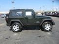 2010 Natural Green Pearl Jeep Wrangler Sport 4x4  photo #4