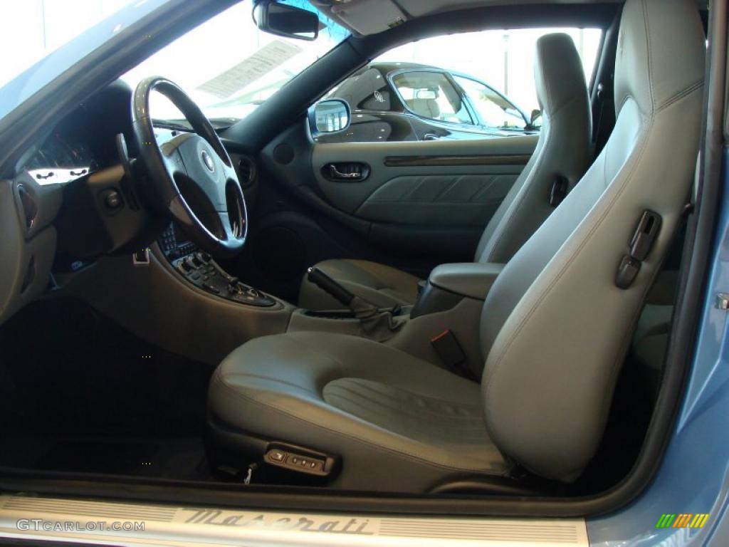 2002 Coupe Cambiocorsa - Blue Azurro (Light Blue) / Grigio Medio photo #12