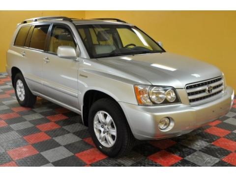 2002 Toyota Highlander Limited 4WD Data, Info and Specs