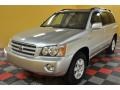 2002 Millennium Silver Metallic Toyota Highlander Limited 4WD  photo #2