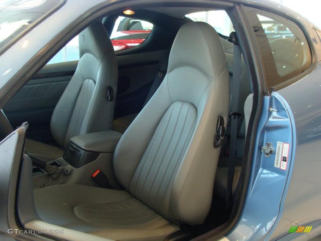 2002 Coupe Cambiocorsa - Blue Azurro (Light Blue) / Grigio Medio photo #14