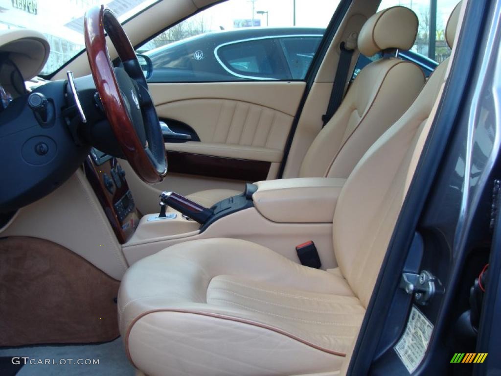 Beige Interior 2006 Maserati Quattroporte Standard Quattroporte Model Photo #45362958