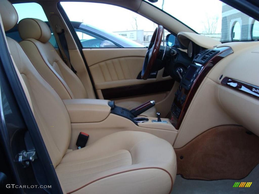 Beige Interior 2006 Maserati Quattroporte Standard Quattroporte Model Photo #45362962