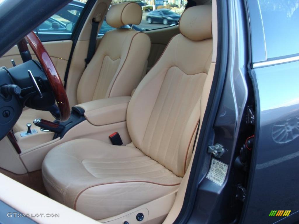 Beige Interior 2006 Maserati Quattroporte Standard Quattroporte Model Photo #45362966