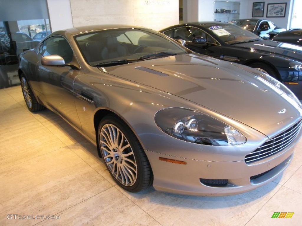 2009 DB9 Coupe - Tungsten Silver / Obsidian Black photo #1