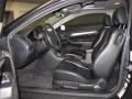 Black 2005 Honda Accord EX V6 Coupe Interior