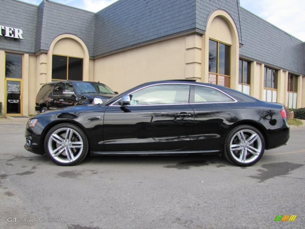 Brilliant Black 2009 Audi S5 4.2 quattro Exterior Photo #45365199