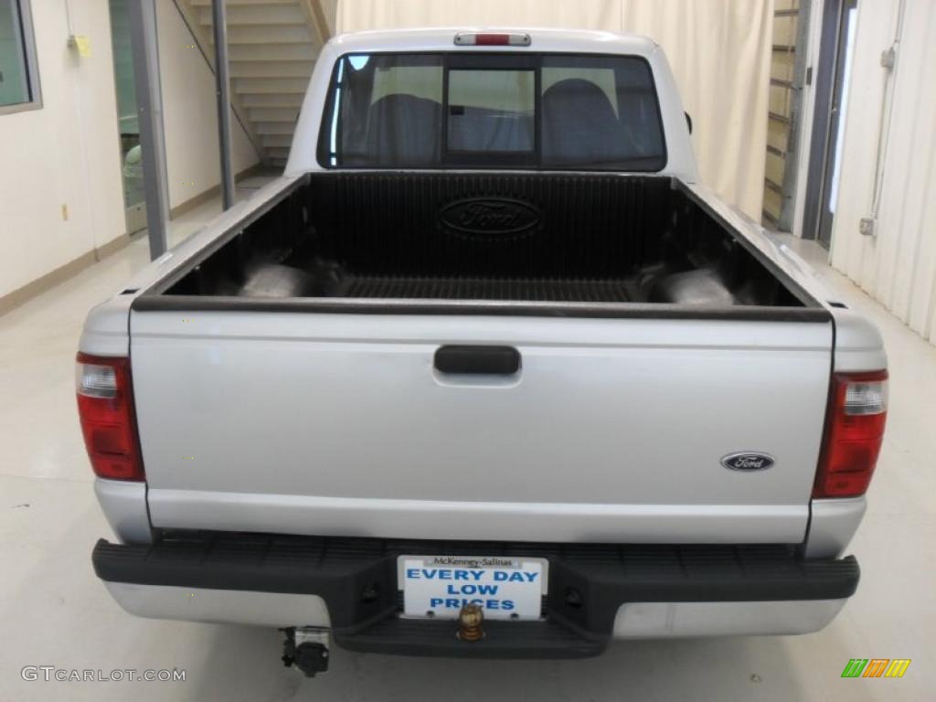 2002 Ranger XLT SuperCab - Silver Frost Metallic / Dark Graphite photo #3