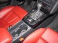 Magma Red Silk Nappa Leather Transmission Photo for 2009 Audi S5 #45365387
