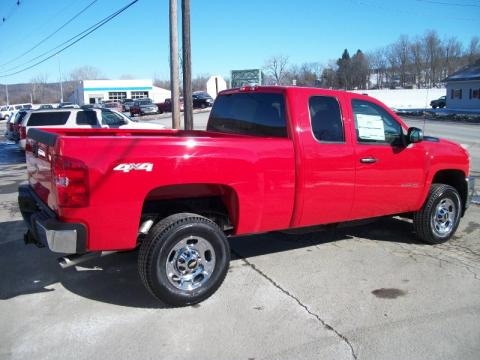2011 Chevrolet Silverado 2500HD LS Extended Cab 4x4 Data, Info and Specs