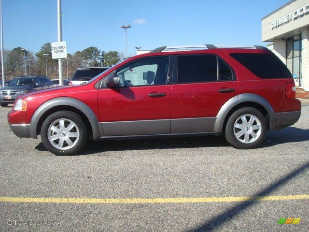 Redfire Metallic 2005 Ford Freestyle SE Exterior Photo #45366668