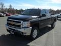 Black 2011 Chevrolet Silverado 2500HD LTZ Crew Cab 4x4 Exterior