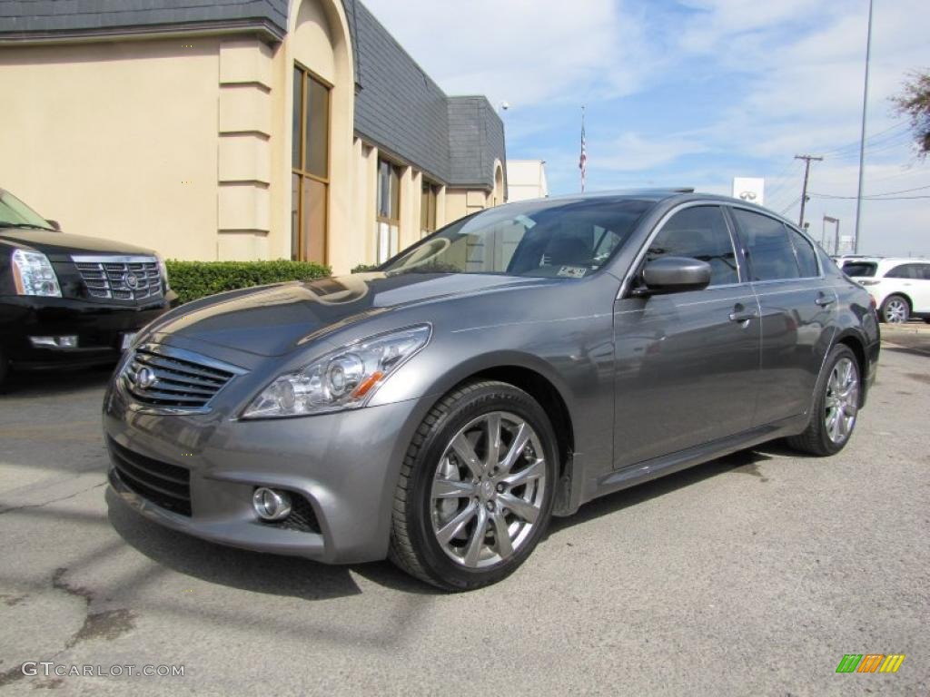Graphite Shadow 2010 Infiniti G 37 S Sport Sedan Exterior Photo #45367143