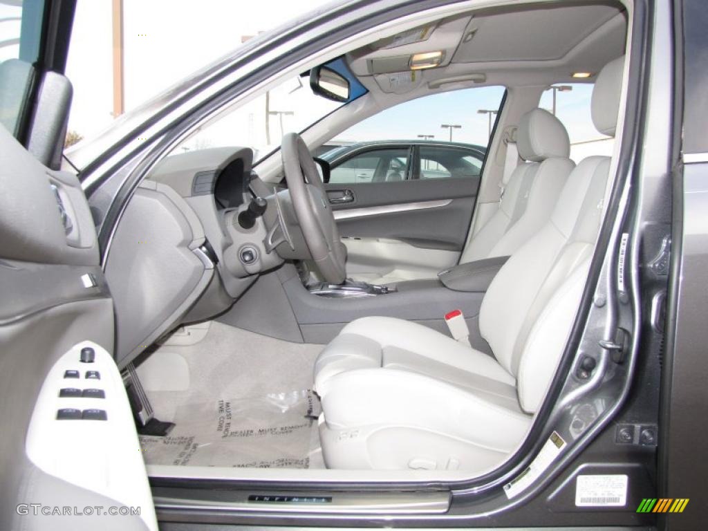 Stone Interior 2010 Infiniti G 37 S Sport Sedan Photo #45367187