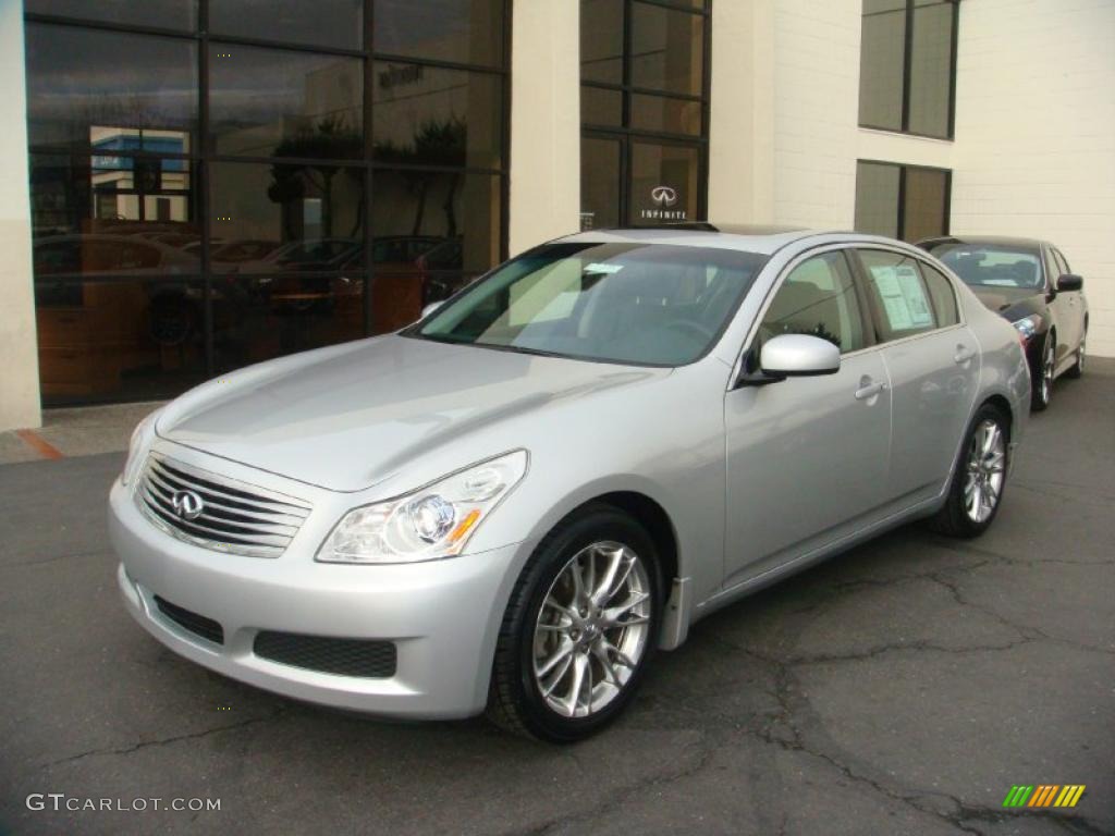 Liquid Platinum Metallic 2007 Infiniti G 35 Journey Sedan Exterior Photo #45367303