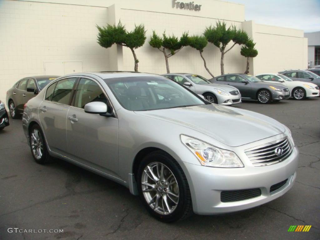 Liquid Platinum Metallic 2007 Infiniti G 35 Journey Sedan Exterior Photo #45367601