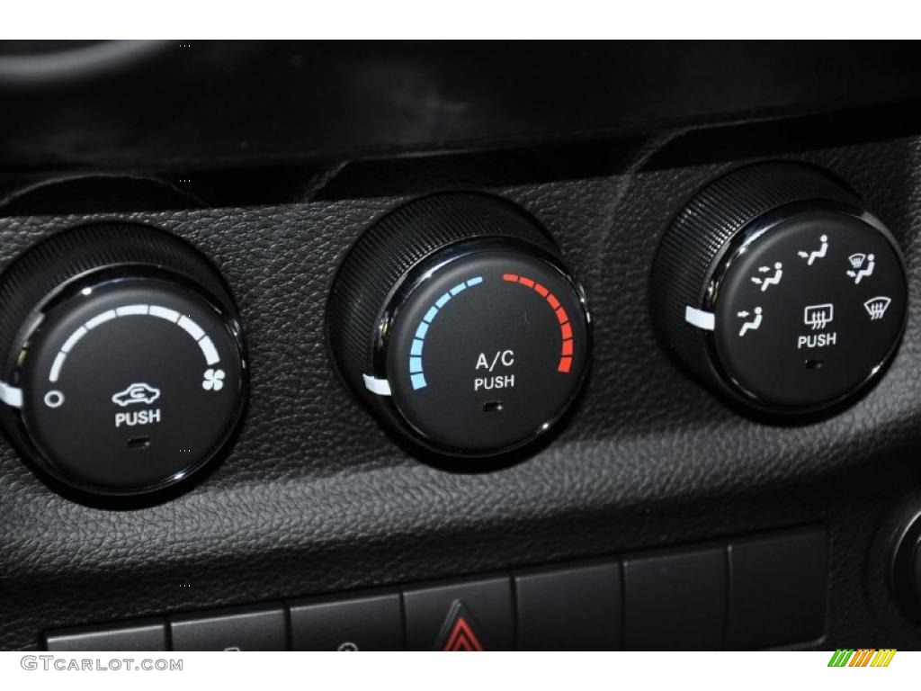 2011 Jeep Wrangler Sport S 4x4 Controls Photo #45368188