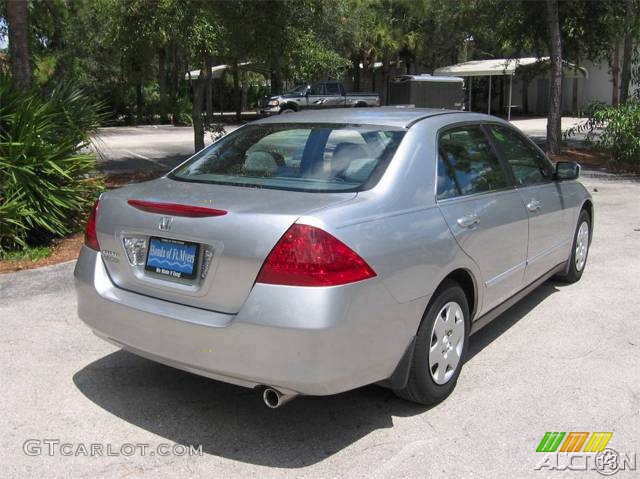 2006 Accord LX Sedan - Alabaster Silver Metallic / Gray photo #51