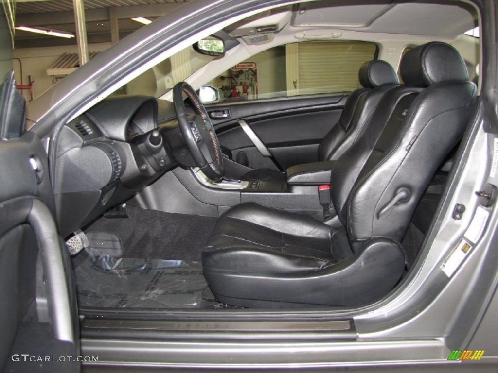 Graphite Interior 2005 Infiniti G 35 Coupe Photo #45368618