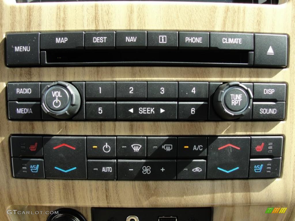 2011 Ford F150 Lariat SuperCrew 4x4 Controls Photo #45368850